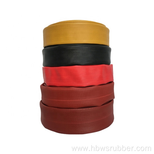 150mm 240PSI rubber fire hose Cotton Jacket Fire Hose